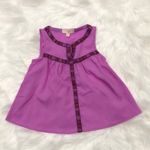 Flowy sleeveless blouse